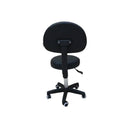 Salon Stool Adjust Swivel Chair With Back Pedicure Beauty Hairdressing