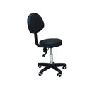 Salon Stool Adjust Swivel Chair With Back Pedicure Beauty Hairdressing