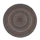 Jamie Gunmetal Round Rug 100Cm