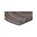 Jamie Gunmetal Round Rug 100Cm
