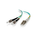Alogic Lc St 10Gbe Multi Mode Duplex Lszh Fibre Cable 50 125 Om3