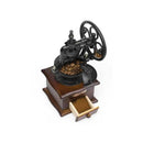 Coffee Bean Grinder Vintage Retro Manual Wood Hand Wheel Nut Mill