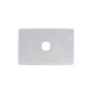 1 Gang Wall Plate Clipsal Compatible White