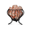 12W 12V Himalayan Pink Salt Lamp Bud Iron