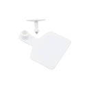 100X Cattle Ear Tags Set White Blank Sheep Pig Livestock Label