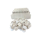 100X Cattle Ear Tags Set White Blank Sheep Pig Livestock Label