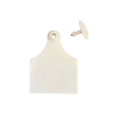 100X Cattle Ear Tags Set White Blank Sheep Pig Livestock Label