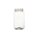 10X 1Kg Plastic Honey Jars Lids Round Clear Food Grade Containers