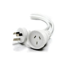 Alogic 3M Aus 3 Pin Mains Power Extension Cable Male To Female