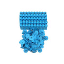1 To 100 Cattle Number Ear Tags Set 5X2Cm Blue Small Livestock Label