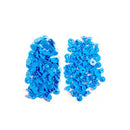 100X Cattle Ear Tags Set Round Blue Pig Small Blank Livestock Label