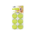 6 Pack Dog Fetch Balls Heavy Fetch N Treat
