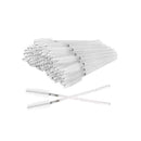 Miosh Disposable Eyelash Mascara Wands Spoolies 50Pcs White