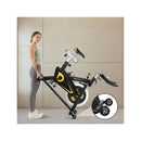 Indoor Magnetic Exercise Bike With Adjustable Resistant And Adjustment
