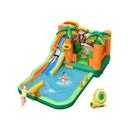 7 In 1 Inflatable Bounce House With Slide And Blower
