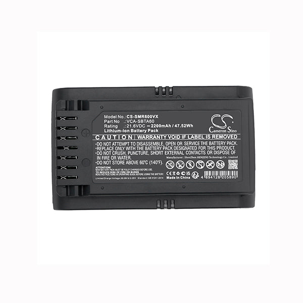Cameron Sino Cs Smr600Vx 2200Mah Battery For Samsung Jet 60 Vacuum