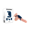 Playboy Pleasure Jet Pack Blue Rechargeable Vibrating Penis Harness