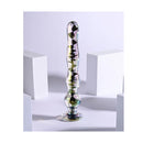 Playboy Pleasure Jewels Wand Clear Glass Dildo
