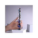 Playboy Pleasure Jewels Wand Clear Glass Dildo