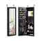 Wall Door Mounted Jewelry Armoire With Shelves And 2 Hanging Hook