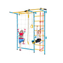7 In 1 Indoor Jungle Gym Steel Home Playground With Monkey Bars