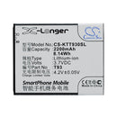 Cameron Sino Cs Ktt930Sl 2200Mah Battery For K Touch T93 Mobile