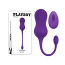 Playboy Pleasure Double Time Purple Vibrating Kegel Balls