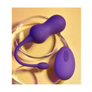 Playboy Pleasure Double Time Purple Vibrating Kegel Balls