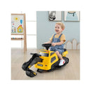 3 In 1 Kid Ride On Tractor With Adjustable Arms And Music