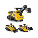 3 In 1 Kid Ride On Tractor With Adjustable Arms And Music
