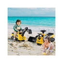 3 In 1 Kid Ride On Tractor With Adjustable Arms And Music
