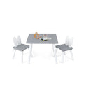3 Pieces Kids Table And 2 Chairs Set For Arts Crafts Snack Time