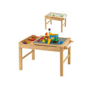 2 In 1 Kids Activity Table With Reversible Tabletop