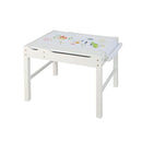 2 In 1 Kids Activity Table With Reversible Tabletop