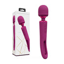 Vive Kiku Usb Rechargeable Dual End Massage Wand With Flapping Tip