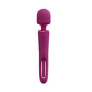 Vive Kiku Usb Rechargeable Dual End Massage Wand With Flapping Tip