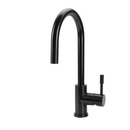 Klaas Stainless Steel Kitchen Mixer Tap Satin Black Finish with Pull Out