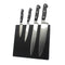 Magnetic Knife Holder Stand Storage Rack Foldable Kitchen Tools Black