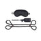 Sex And Mischief Knotty Brat Kit Black Bondage Kit 3 Piece Set