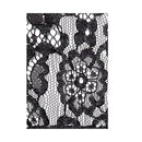 Ouch Black And White Lace Mask With Elastic Straps Black Eye Restraint