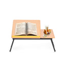 Portable Folding Laptop Desk With Tilting Top