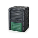 Outdoor Compost Bin 300L With Top Flip Door And Latch On Lid
