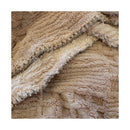 Bambury Lattice Sherpa Blanket Latte