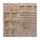 Bambury Lattice Sherpa Blanket Latte