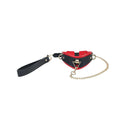 Ouch Milan Collection Collar With Leash