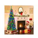 Artificial Pencil Christmas Tree With Tips And Lights