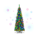 Artificial Pencil Christmas Tree With Tips And Lights