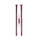 Ouch Halo Thigh Cuffs Burgundy Leg Restraints
