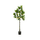 160Cm Artificial Lemon Tree Fake Lemon Plant With Lemon Fruits