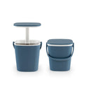 15 L Portable Cooler Bar Table With Handle Bottle Opener And Top Lid